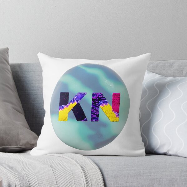 Item preview, letter KN, monogram 2. typography collage. ABC art. gift designed and sold by Minibubb.
