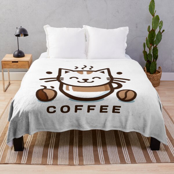 Item preview, Coffee with milk and smiling cat designed and sold by Creative-zone06.