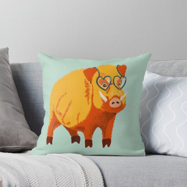 Item preview, Funny Kind Hearted Boar designed and sold by Boriana Giormova.