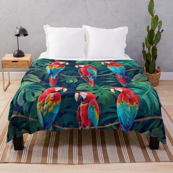 Item preview, Macaws in the jungle designed and sold by Zhaphiraccu.