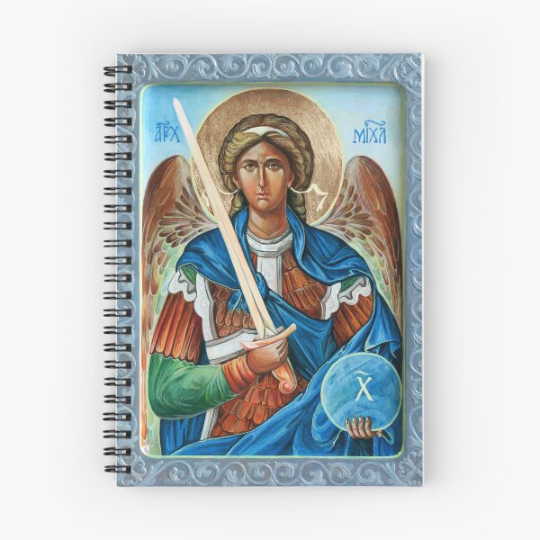 Item preview, Archangel Michael Orthodox icon. designed and sold by Lala Lotos.