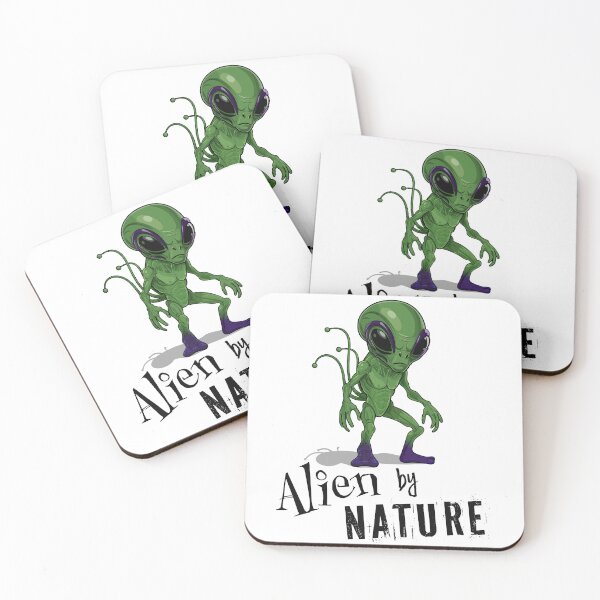 Item preview, Alien by Nature, Sci-Fi Fans, Extraterrestrial Enthusiasts designed and sold by DCA-ComicArt.