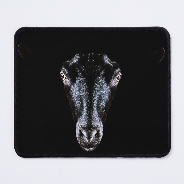 Item preview, Black Goat Portrait designed and sold by CritterCapers.