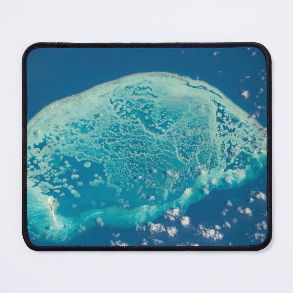 Item preview, Astronaut's View of Scorpion Reef - Turquoise Marine Splendor designed and sold by Steven's Space.