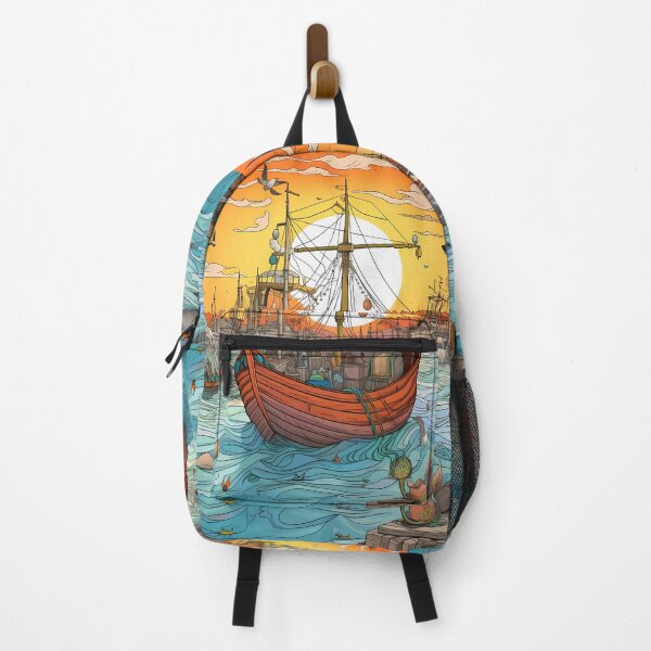 Item preview, FISHING AT SUNSET designed and sold by Ricardo Rodríguez Pérez.