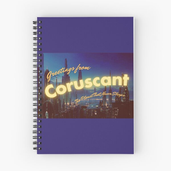 Item preview, Coruscant Retro Postcard designed and sold by smokeyhan.