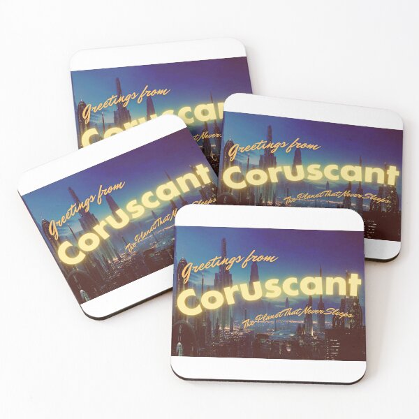 Item preview, Coruscant Retro Postcard designed and sold by smokeyhan.