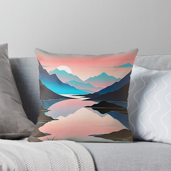 Item preview, Ethereal Dawn: A Symphony of Blue and Pink designed and sold by Sanctum Icons.