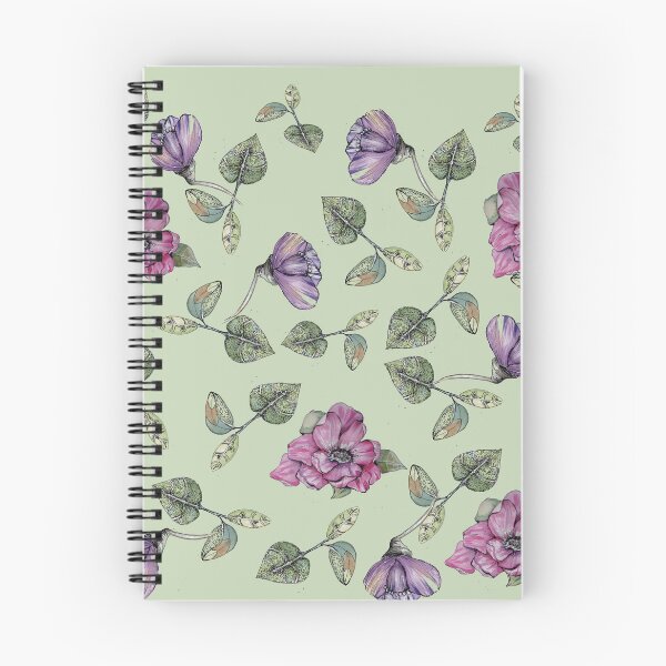 Item preview, Loose leaves with flowers designed and sold by Liliana  Donato.