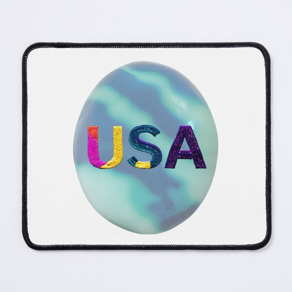 Item preview, letter USA, monogram 2. typography collage. ABC art. gift designed and sold by Minibubb.