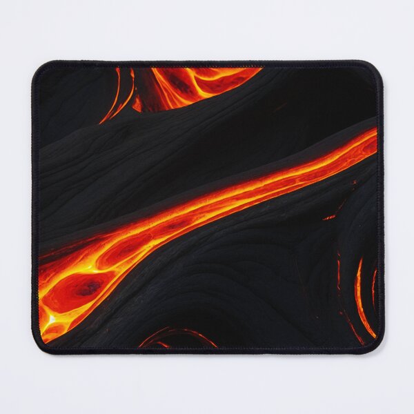 Item preview, Fire Pattern - Lava Rock River Iceland At Volcano designed and sold by SassyArtistry.