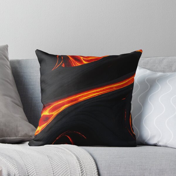Item preview, Fire Pattern - Lava Rock River Iceland At Volcano designed and sold by SassyArtistry.