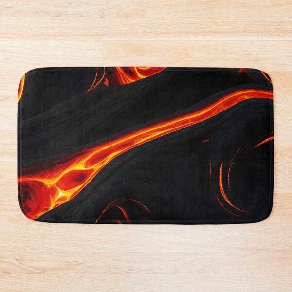Item preview, Fire Pattern - Lava Rock River Iceland At Volcano designed and sold by SassyArtistry.
