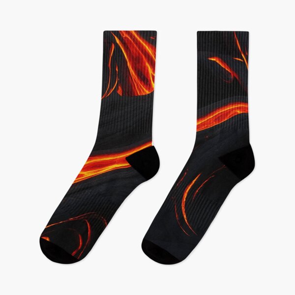 Item preview, Fire Pattern - Lava Rock River Iceland At Volcano designed and sold by SassyArtistry.