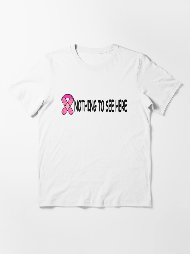 Breast Cancer Support Mastectomy Scar Survivor Unisex Men's T