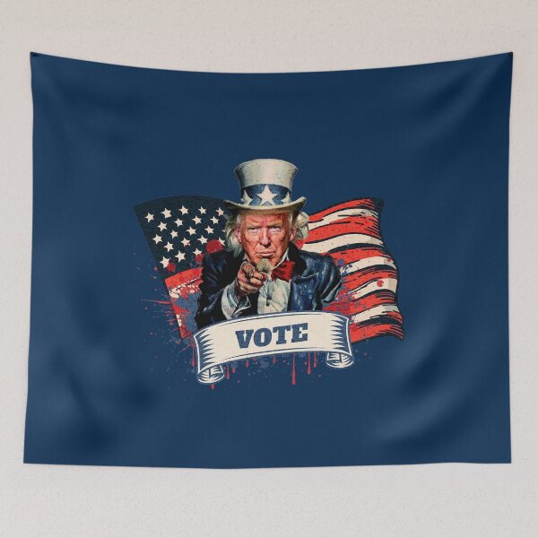 Item preview, Uncle Sam with Trump´s Face designed and sold by Mariana Piana.