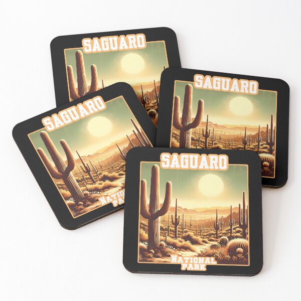Item preview, Vintage Saguaro National Park Sunset designed and sold by Unitepeople.