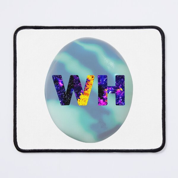 Item preview, letter WH, monogram 2. typography collage. ABC art. gift designed and sold by Minibubb.
