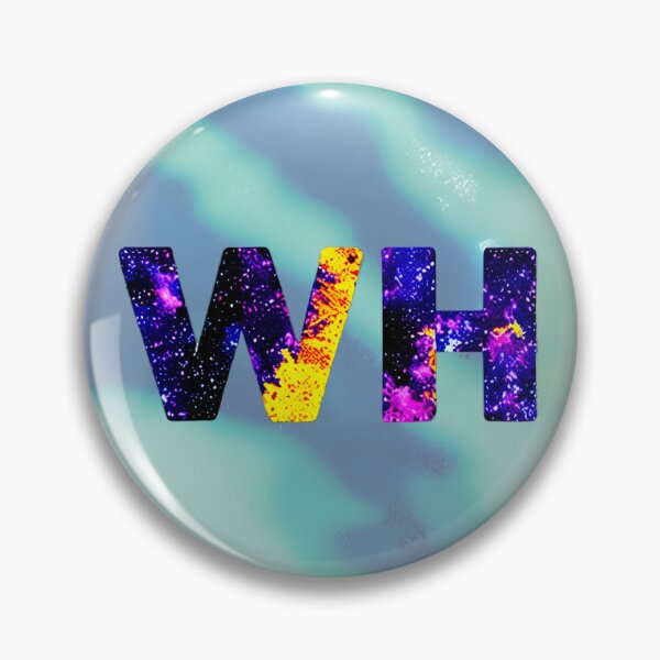 Item preview, letter WH, monogram 2. typography collage. ABC art. gift designed and sold by Minibubb.