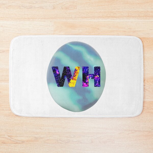 Item preview, letter WH, monogram 2. typography collage. ABC art. gift designed and sold by Minibubb.