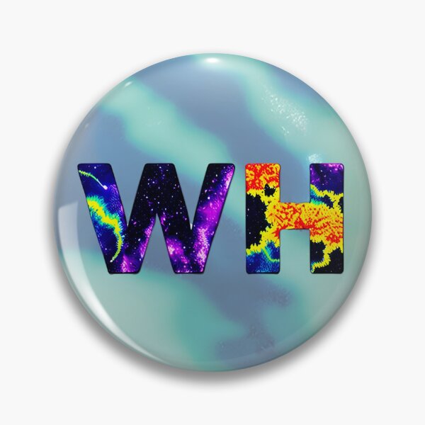 Item preview, letter WH, monogram 2. typography collage. ABC art. gift designed and sold by Minibubb.