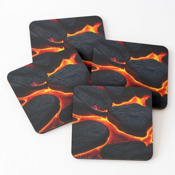 Item preview, Beautiful Black Lava Rocks In Volcano River designed and sold by SassyArtistry.