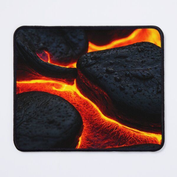 Item preview, Beautiful Black Lava Rocks In Volcano River designed and sold by SassyArtistry.