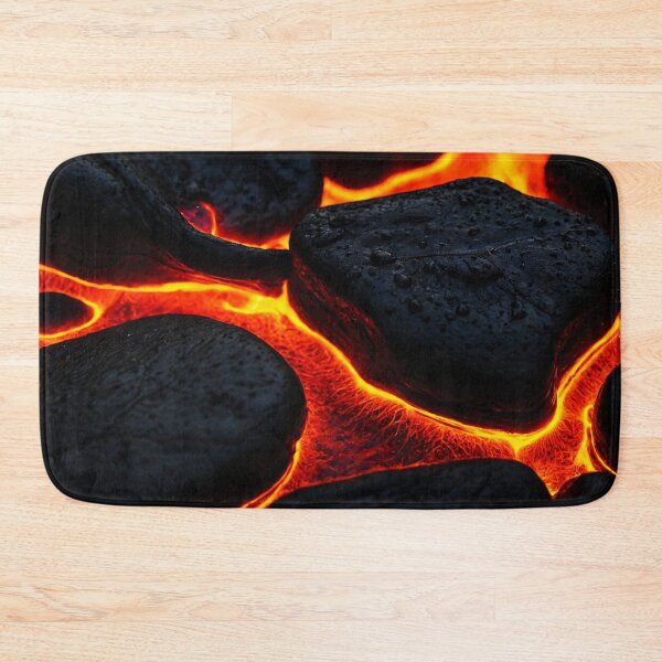 Item preview, Beautiful Black Lava Rocks In Volcano River designed and sold by SassyArtistry.