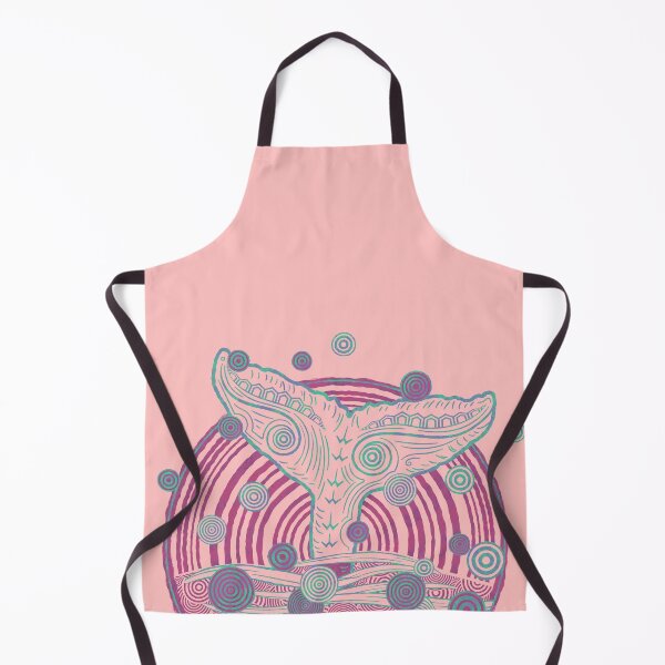 Item preview, Whales Tribal Fluke Abstract - 4527 designed and sold by sunnthreads.
