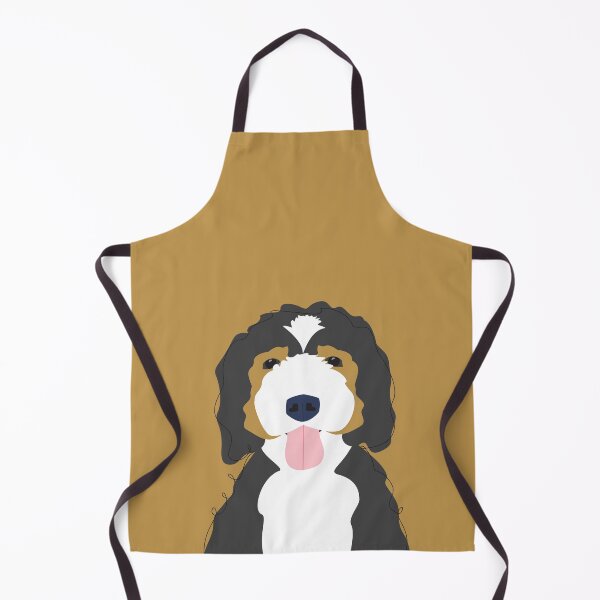 Item preview, Bernedoodle Dog Portrait designed and sold by StudioShel.