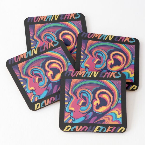 Item preview, Human Ears (Psychedelic Art) designed and sold by LookTheBest.