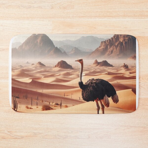 Item preview, Desert Nomad - Ostrich Explorer designed and sold by ProgressMagnet.