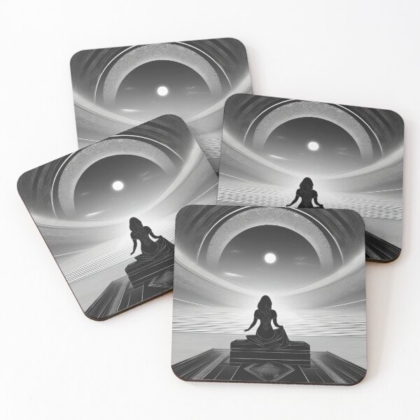 Item preview, Bodhisattva Meditating in the Room of Time and Space designed and sold by JangmiHorang.
