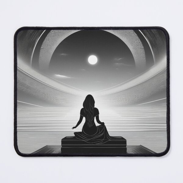 Item preview, Bodhisattva Meditating in the Room of Time and Space designed and sold by JangmiHorang.