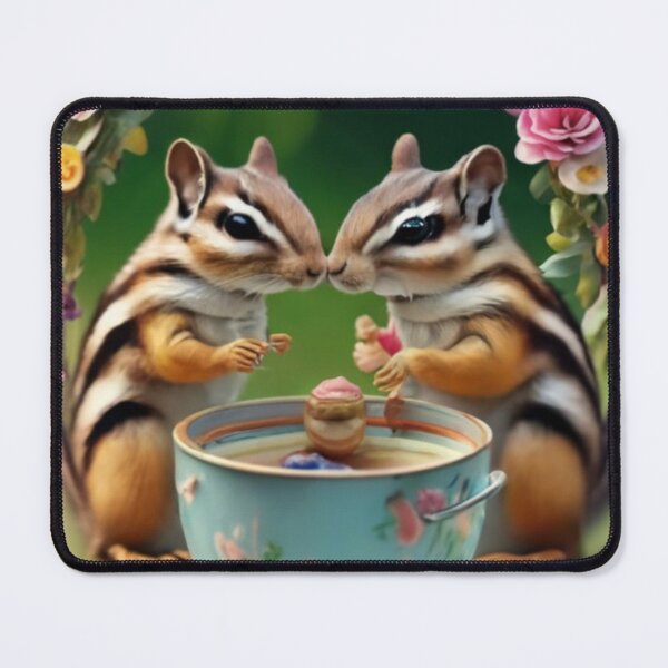 Item preview, Chipmunk tea party designed and sold by seahorse crossing.