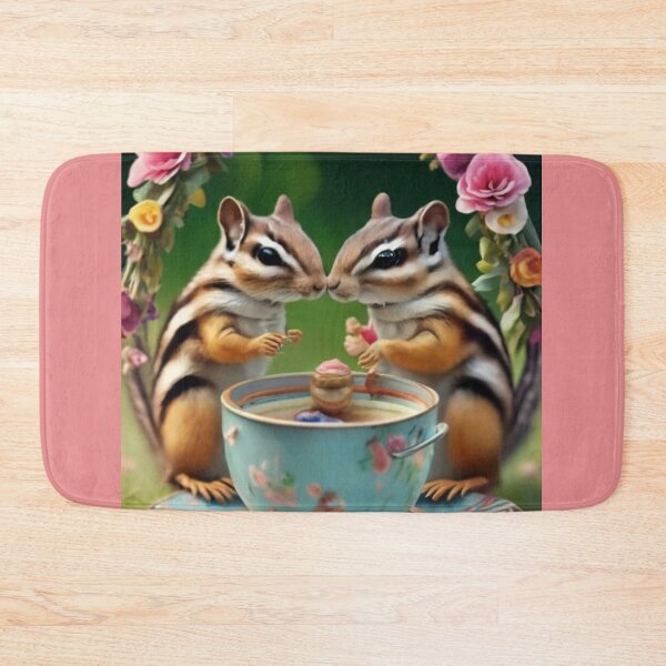 Item preview, Chipmunk tea party designed and sold by seahorse crossing.