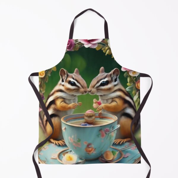 Item preview, Chipmunk tea party designed and sold by seahorse crossing.
