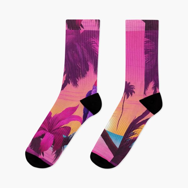 Item preview, Parrot and palms at evening, sky fall of stars, exotic vibes designed and sold by Sugar Wisdom .