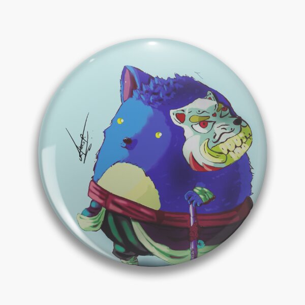 Aperçu de l'œuvre Samurai Wolf créée et vendue par TintaDeLobos.