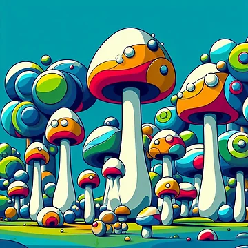 Artwork thumbnail, Groovy Forest by ComputerContent