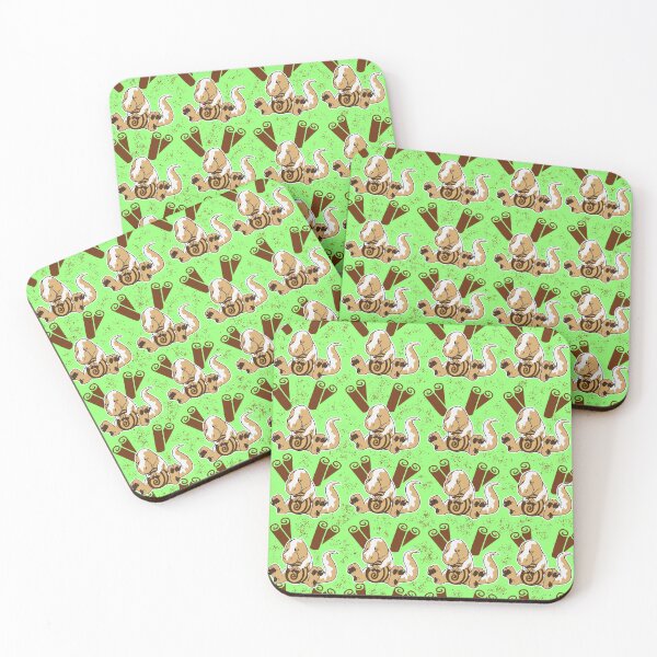Item preview, Cinnamon Swirled Cutie Cinnamonrollasaurus Rex Pattern designed and sold by AionK.