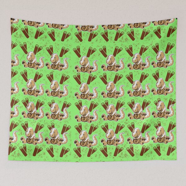 Item preview, Cinnamon Swirled Cutie Cinnamonrollasaurus Rex Pattern designed and sold by AionK.