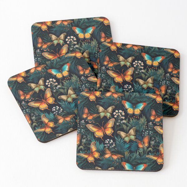 Item preview, Metamorphora Delights: Whimsical Transformation Pattern designed and sold by meowjourney.