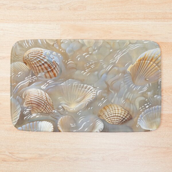 Item preview, Seashells In the Ocean Ripples.  designed and sold by MargaretWiktor.