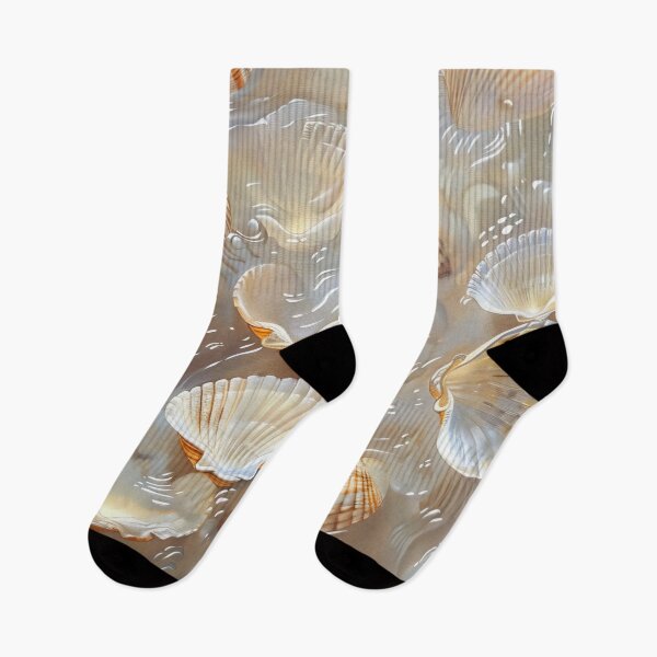 Item preview, Seashells In the Ocean Ripples.  designed and sold by MargaretWiktor.