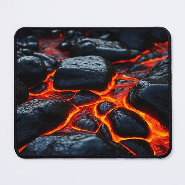 Item preview, Lava Rocks In Bright Hot Lava designed and sold by SassyArtistry.