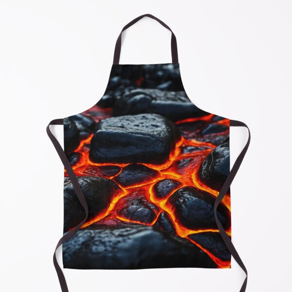 Item preview, Lava Rocks In Bright Hot Lava designed and sold by SassyArtistry.