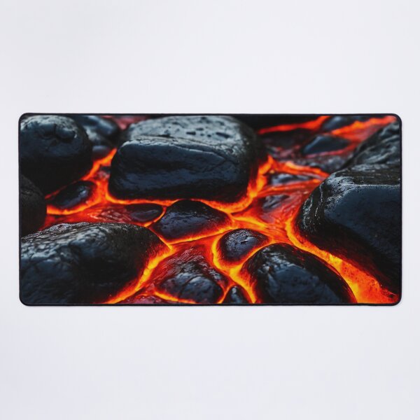 Item preview, Lava Rocks In Bright Hot Lava designed and sold by SassyArtistry.