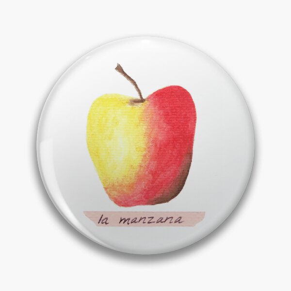 Item preview, Learn Spanish  - la manzana designed and sold by LunaMothDesigns.