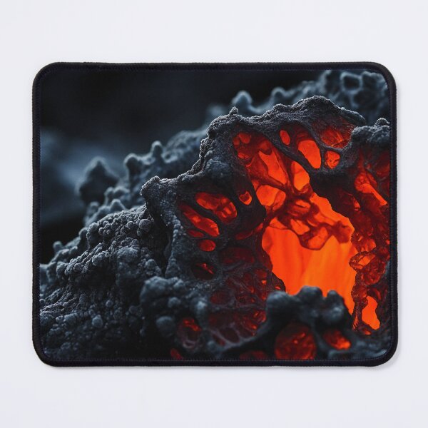Item preview, Magmatic Sponge Rock On Fire designed and sold by SassyArtistry.